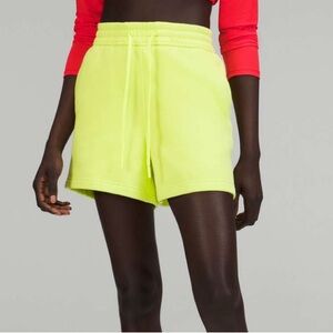 💛🆕Lululemon Loungeful Yellow High Rise Shorts ✨NWT✨